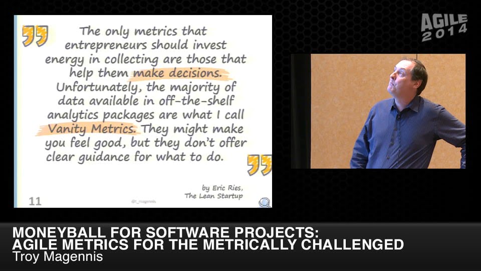 Moneyball for Software Projects: Agile Metrics for the Metrically Challenged