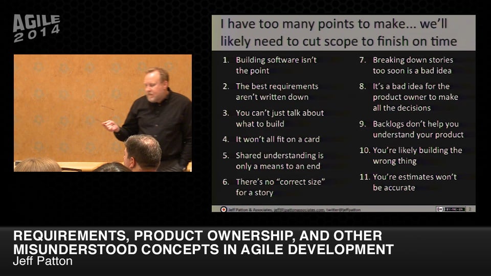 Requirements, Product Ownership, and Other Misunderstood Concepts in Agile Development