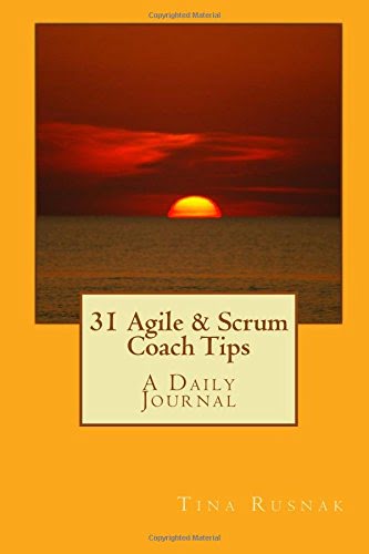 A 31 day journey through Agile & Scrum led by Master Coach Tina Rusnak. Each day Tina shares an interesting tip on how to implement Agile & Scrum and also poses some questions for the reader to ponder.