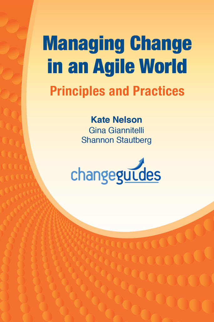 This book identifies the principles and practices for managing change in an agile, fast, iterative, environment.