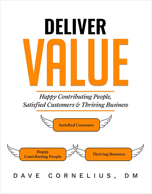 Deliver Value: Happy Contributing People, Satisfied Customers, Thriving Business