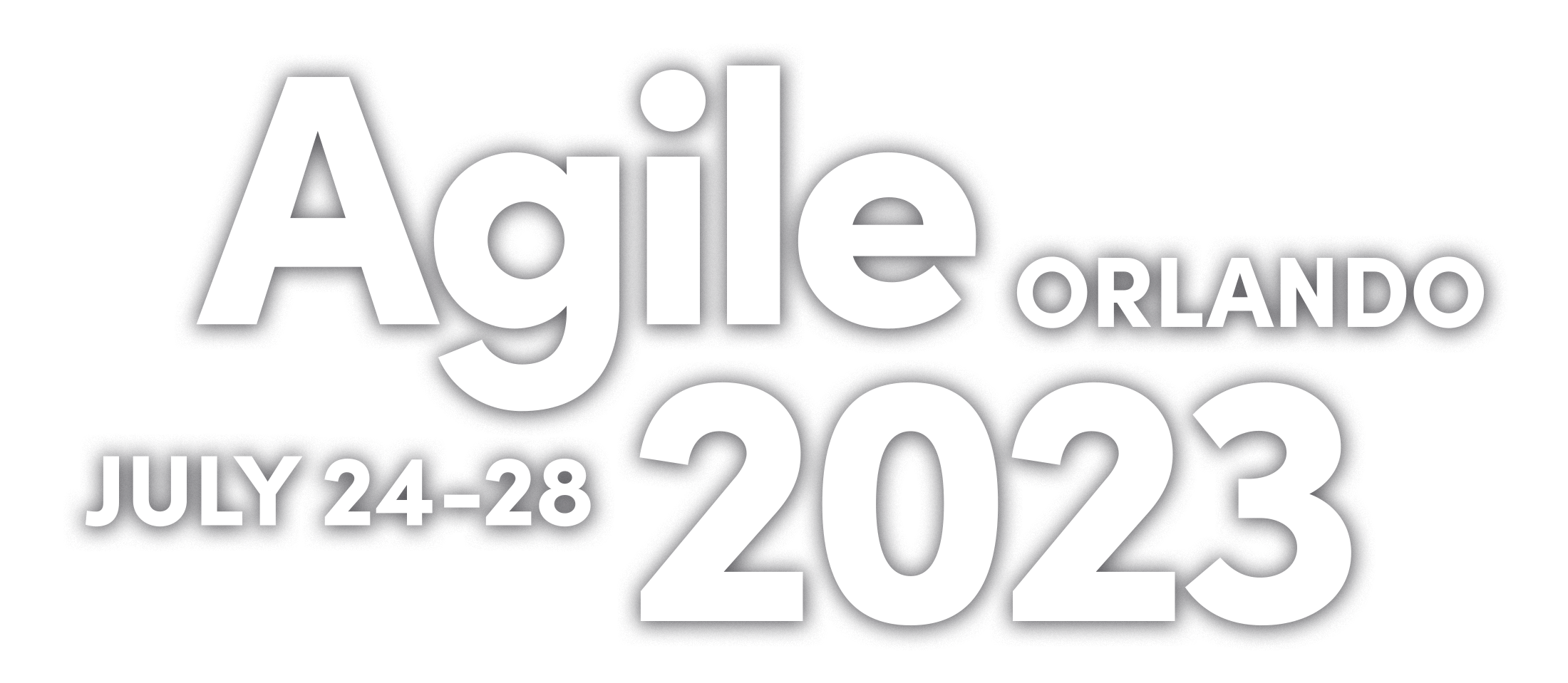 Agile2023 Logo reversed