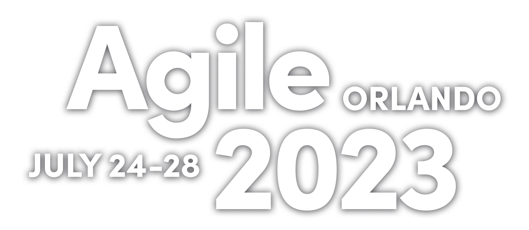 Agile2023 Logo reversed