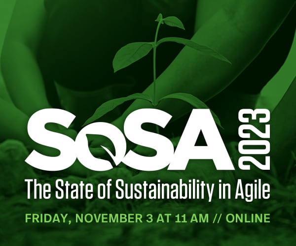 SoSA 2023 – The State of Sustainability in Agile
