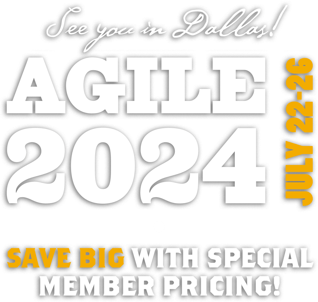 Agile2024 Member Savings